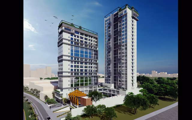 Render exterior de Departamentos Ciudad Granja en Zapopan, Jalisco